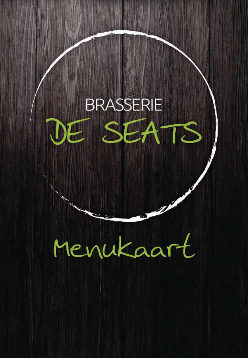 Menukaart - Brasserie De Seats